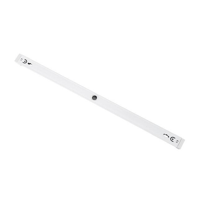 TUBATO 60147 Μεταλλικό Σκαφάκι για 1 x Λάμπα 60CM T8 G13 LED AC 220-240V IP20 Μ60 x Π3.4 x Υ4.3cm - 5 Χρόνια Εγγύηση