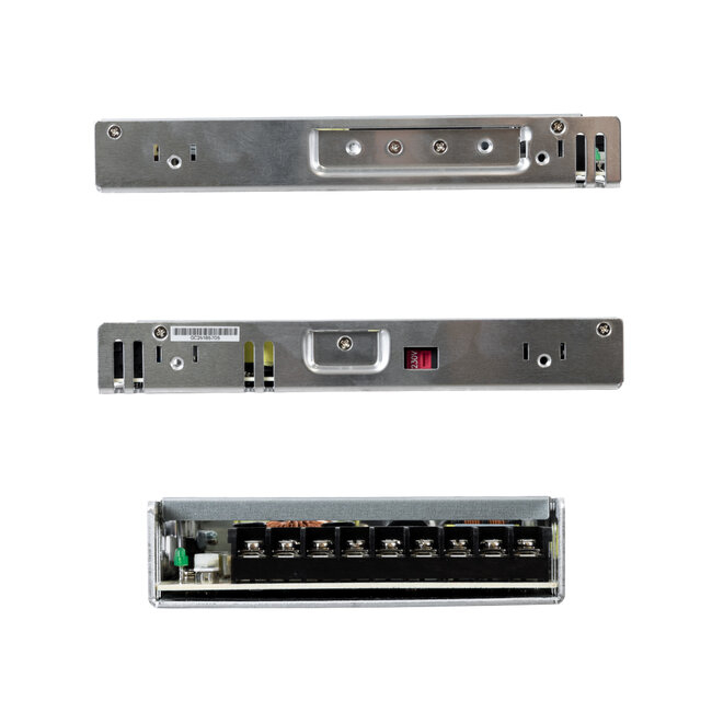 LRS-200-12 90782 MEANWELL Ρυθμιζόμενο Μεταλλικό Τροφοδοτικό PELV για Προϊόντα LED 200W 17A - AC 220-240V σε DC 12V - Ρυθμιζόμενο από 10.2VDC έως 13.8VDC - IP20 Μ21.5 x Π11.5 x Υ3cm - 3 Years Warranty - 7
