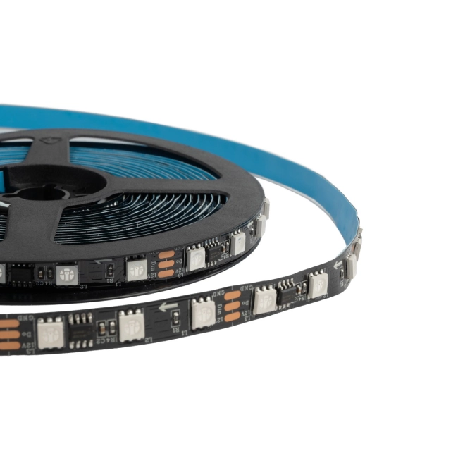 DIGIPRO 90589 Ψηφιακή Pixel Addressable Ταινία LED 14.4W/m 864lm/m 120° DC 12V IP20 60 x SMD5050 Chip/m 20 x Pixel/m Πολύχρωμο RGB Dimmable SPI/TTL Protocol IC WS2811/UCS16703 - Sanan SMD Chip - Μ500 x Π1 x Υ0.2cm - Ρολό 5 Μέτρων - 5 Χρόνια Εγγύηση - 7