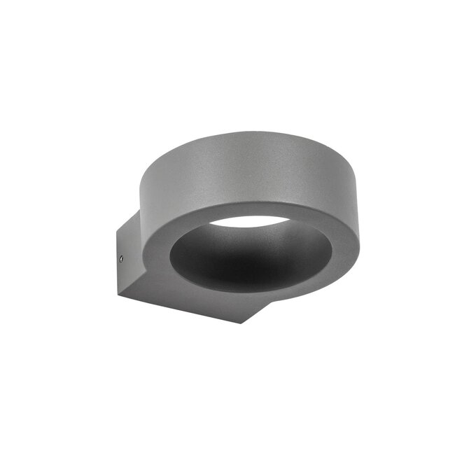 kelvo® AURA KLV-101-0114 Μοντέρνο Φωτιστικό Τοίχου - Απλίκα LED 7W 875lm 45° AC 220-240V Αδιάβροχο IP65 Θερμό Λευκό 2700K - Bridgelux COB Chip & TÜV SÜD Driver - Γκρι Ανθρακί Ματ - Μ15 x Π13 x Υ4.5cm - 5 Χρόνια Εγγύηση - 3 kelvo® AURA KLV-101-0114 Μοντέρνο Φωτιστικό Τοίχου - Απλίκα LED 7W 875lm 45° AC 220-240V Αδιάβροχο IP65 Θερμό Λευκό 2700K - Bridgelux COB Chip & TÜV SÜD Driver - Γκρι Ανθρακί Ματ - Μ15 x Π13 x Υ4.5cm - 5 Χρόνια Εγγύηση - 3
