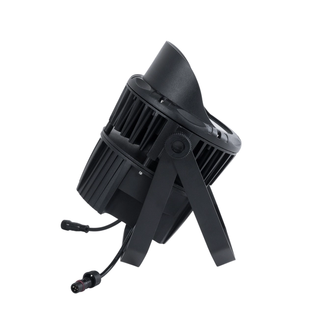 FLOODKARA 90820 Προβολέας Σποτ Wall Washer με Αντιθαμβωτική Γρίλια LED 54W 5940lm 5° DC 24V Αδιάβροχο IP67 Πολύχρωμο RGBW Dimmable DMX512 - CREE XPE Chip - Γκρι Ανθρακί - Μ28 x Π32 x H27cm - 3 Χρόνια Εγγύηση