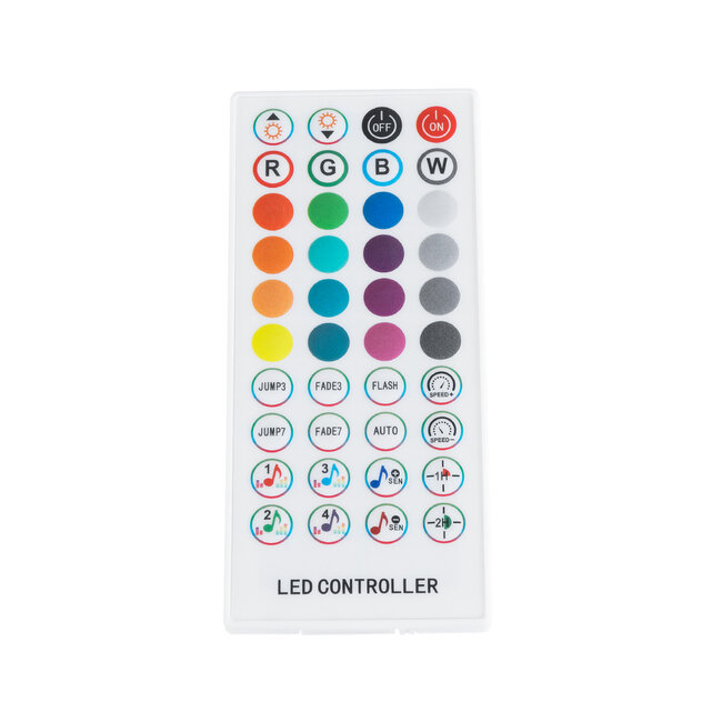 73431 Ασύρματος Bluetooth LED RGB & Music Controller Sound Activated με Χειριστήριο IR & 2 Εξόδους RGB DC 5-12V Max 100W - 4