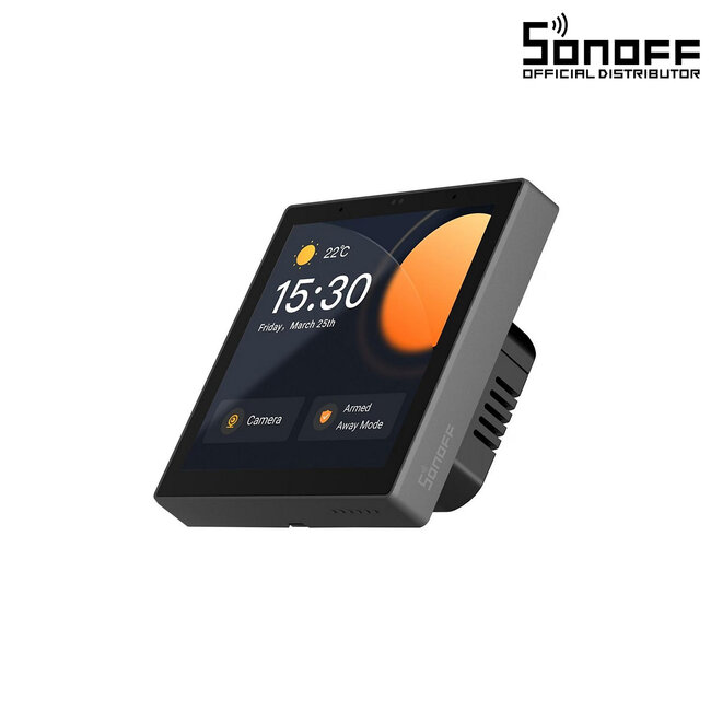 80094 SONOFF NSPanel86PB Wi-Fi & Zigbee 3.0 Smart Scene Wall Switch (86/EU Type) - AC 100-240V - Integrated HMI Touch Panel - Smart Controller & Gateway for All Smart Devises
