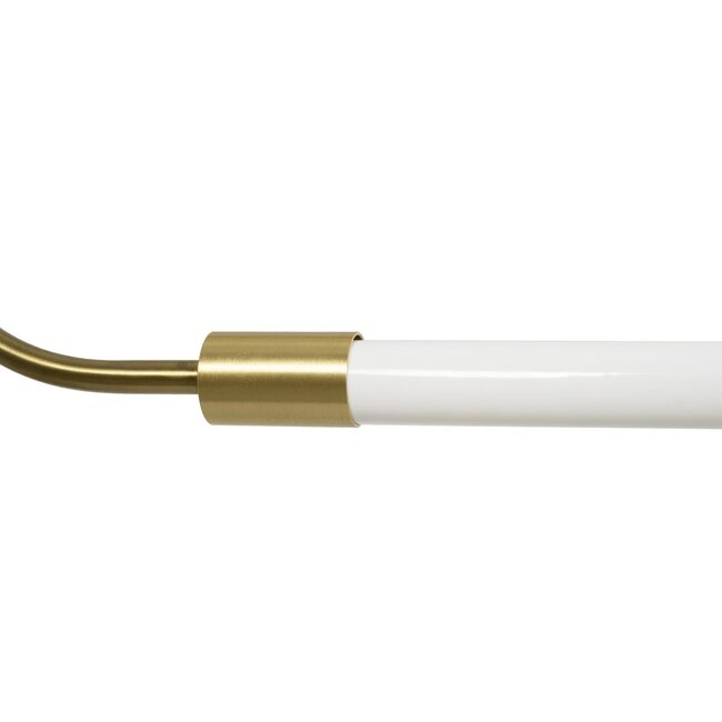 kelvo® GLOW KLV-101-0177 Κρεμαστό Φωτιστικό Οροφής LED 15W 1500lm 360° AC 220-240V IP20 Ρυθμιζόμενο Λευκό CCT με Χειριστήριο από 2700K έως 6000K Dimmable - Lumileds SMD Chip - Χρυσό Πλατίνα - Μ120 x Π3 x Υ17cm - 3 Χρόνια Εγγύηση - 8