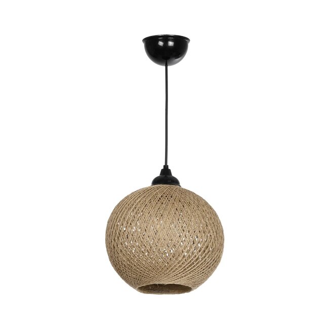 SOLEI 205-0003 Boho Κρεμαστό Φωτιστικό Οροφής με Ντουί 1 x E27 AC 220-240V IP20 - Μπεζ - M20 x Π20 x Υ25cm - 4 SOLEI 205-0003 Boho Κρεμαστό Φωτιστικό Οροφής με Ντουί 1 x E27 AC 220-240V IP20 - Μπεζ - M20 x Π20 x Υ25cm - 4