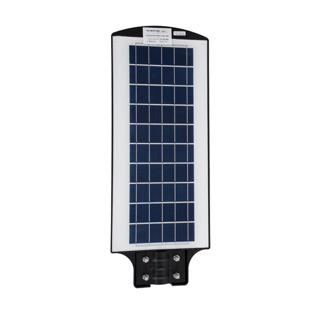 STREETA 85343 Professional LED Solar Street Light Αυτόνομο Ηλιακό Φωτιστικό Δρόμου 90W 900lm 144 x LED SMD 5730 με Ενσωματωμένο Φωτοβολταϊκό Panel 6V 12W & Επαναφορτιζόμενη Μπαταρία Li-ion 3.2V 12000mAh με Αισθητήρα Ημέρας-Νύχτας & PIR Αισθητήρα Κίνησης - Αδιάβροχο IP65 - 5