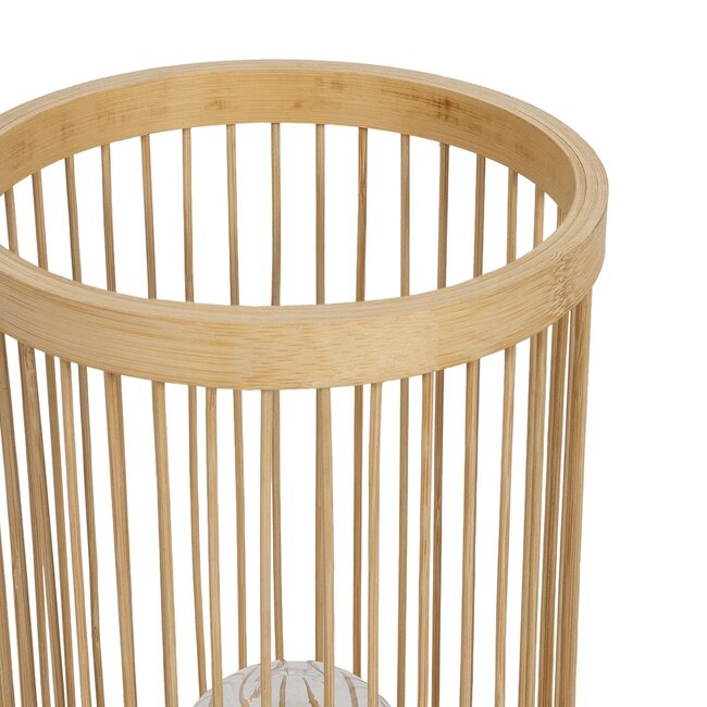 NOMAD 01999 Boho Επιτραπέζιο Φωτιστικό Πορτατίφ με Ντουί 1 x E27 AC 220-240V IP20 - Μπεζ - Μ16 x Π16 x Υ33cm - 7