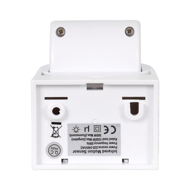 79092 Επίτοιχος PIR Ανιχνευτής-Αισθητήρας Κίνησης 180° 6m Motion Sensor AC 230V Max 1380W - 6