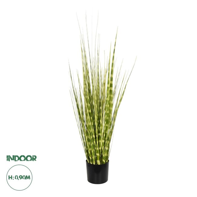 Artificial Garden ZEBRA GRASS 21481 Τεχνητό Διακοσμητικό Φυτό Ζέμπρα Μ30 x Π20 x Υ90cm
