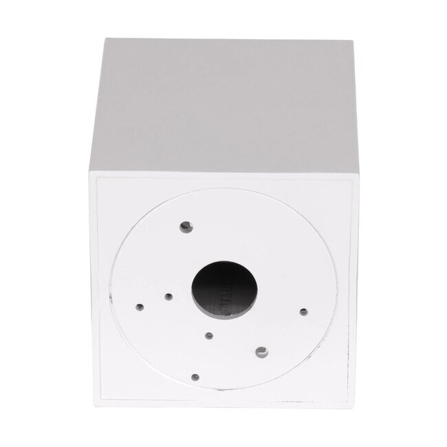 kelvo® AKIRA KLV-101-0029 Κινούμενο Φωτιστικό Downlight Σποτ για Λάμπα MR16 με Ντουί GU10 AC 220-240V IP20 - Λευκό Ματ - Μ8 x Π8 x Υ10cm - 6