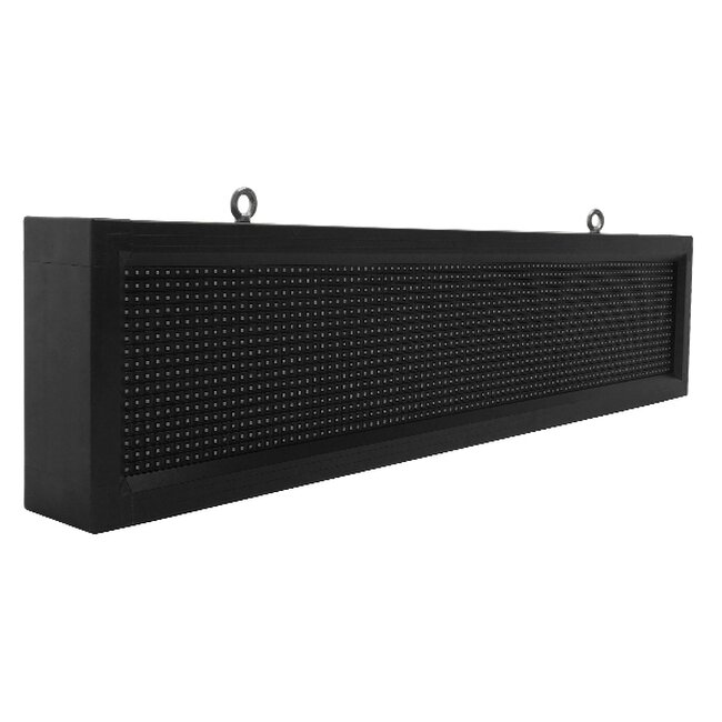 90254 Κυλιόμενη Ψηφιακή Επιγραφή P10 LED SMD AC 220-240V με Wi-Fi - Αδιάβροχή IP54 - Μονής Όψης - Μ103 x Π9 x Υ23cm Πορτοκαλί 90254 Κυλιόμενη Ψηφιακή Επιγραφή P10 LED SMD AC 220-240V με Wi-Fi - Αδιάβροχή IP54 - Μονής Όψης - Μ103 x Π9 x Υ23cm Πορτοκαλί