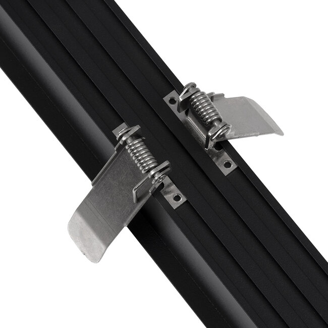 LUCA 61032 Γραμμικό Χωνευτό Φωτιστικό Linear LED CCT 54W 6500lm 120° AC 220-240V Μ121.5 x Π5 x Υ4cm - Εναλλαγή Φωτισμού μέσω Τηλεχειριστηρίου All In One Ψυχρό 6000k+Φυσικό 4500k+Θερμό 2700k Dimmable - Μαύρο - 5