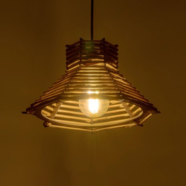 JUTTI 205-0042 Boho Κρεμαστό Φωτιστικό Οροφής με Ντουί 1 x E27 AC 220-240V IP20 - Μπεζ - M26 x Π26 x Υ15cm - 3 JUTTI 205-0042 Boho Κρεμαστό Φωτιστικό Οροφής με Ντουί 1 x E27 AC 220-240V IP20 - Μπεζ - M26 x Π26 x Υ15cm - 3