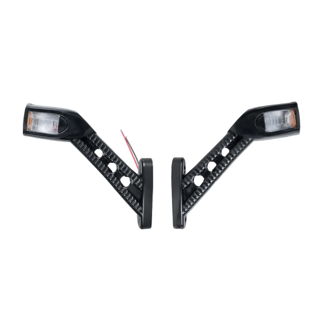 79924 Ζευγάρι Πλευρικά Φώτα Όγκου Φορτηγών LED 6xSMD2835 DC24V 3W 200lm IP66 Πορτοκαλί & 6000K & Κόκκινο - Μ6.5 x W3 x H1.8cm 79924 Ζευγάρι Πλευρικά Φώτα Όγκου Φορτηγών LED 6xSMD2835 DC24V 3W 200lm IP66 Πορτοκαλί & 6000K & Κόκκινο - Μ6.5 x W3 x H1.8cm