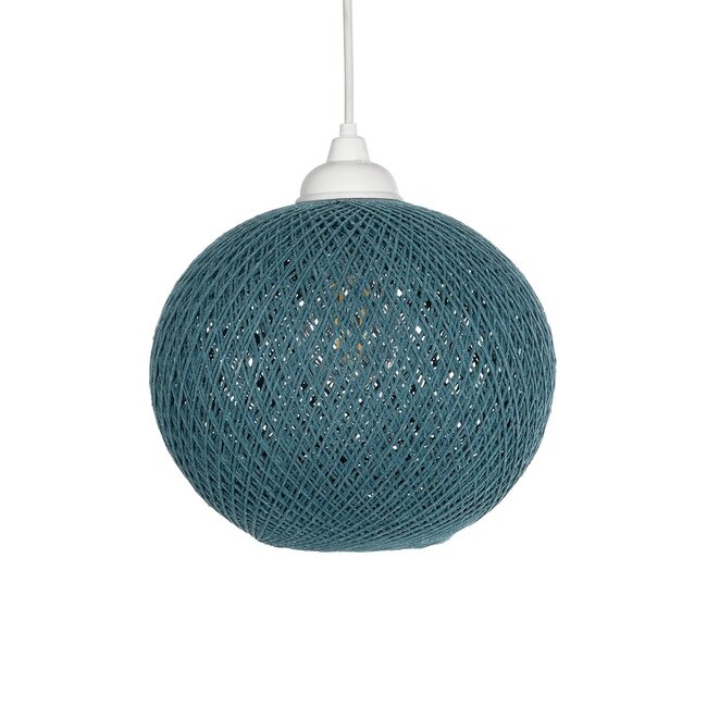 SOLEI 205-0012 Boho Κρεμαστό Φωτιστικό Οροφής με Ντουί 1 x E27 AC 220-240V IP20 - Τιρκουάζ - M20 x Π20 x Υ25cm - 5 SOLEI 205-0012 Boho Κρεμαστό Φωτιστικό Οροφής με Ντουί 1 x E27 AC 220-240V IP20 - Τιρκουάζ - M20 x Π20 x Υ25cm - 5