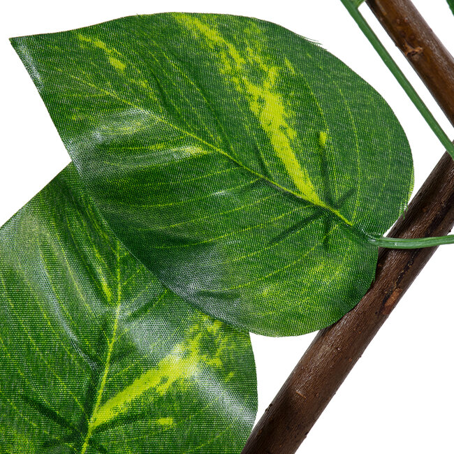 Artificial Garden GOLDEN POTHOS 78496 Πτυσσόμενη Πέργκολα Τεχνητής Φυλλωσιάς - Κάθετος Κήπος Σύνθεση Πόθος Μ110 x Π10 x Υ120cm (min) Μ310 x Π10 x Υ45cm (max) - 5