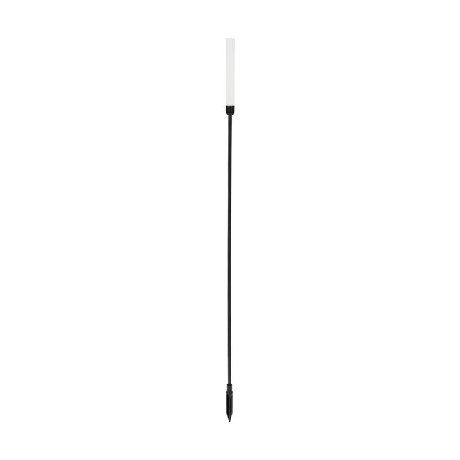 REED GLB-103-0006 Φωτιστικό Κολωνάκι Κήπου με Καρφωτή Βάση LED 2W 180lm 360° DC 24V Αδιάβροχο IP65 Θερμό Λευκό 2700K - Sanan SMD Chip - Μαύρο Ματ - Μ2 x Π2 x Υ100cm - 3 Χρόνια Εγγύηση