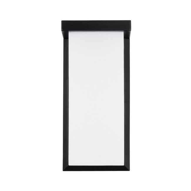 LOFT 60758 Φωτιστικό Τοίχου - Απλίκα Εσωτερικού/Εξωτερικού Χώρου LED 18W 1890lm 120° AC175-265V Αδιάβροχο IP65 - Πλαστικό Σώμα - Φυσικό λευκό 4500K - Μ24.5 x Π11 x Υ9.5cm - Μαύρο