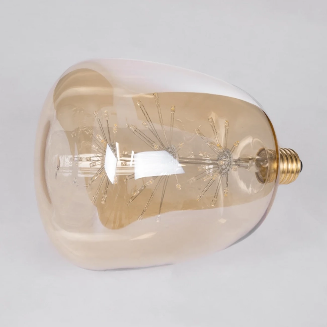 BARREL 99209 Λάμπα E27 G145 LED 1.6W 140lm 360° AC 220-240V IP20 Ultra Θερμό Λευκό 2200K - Diode HP Filament Chip - Μελί - Μ14.5 x Π14.5 x Υ19cm - 3 Χρόνια Εγγύηση BARREL 99209 Λάμπα E27 G145 LED 1.6W 140lm 360° AC 220-240V IP20 Ultra Θερμό Λευκό 2200K - Diode HP Filament Chip - Μελί - Μ14.5 x Π14.5 x Υ19cm - 3 Χρόνια Εγγύηση