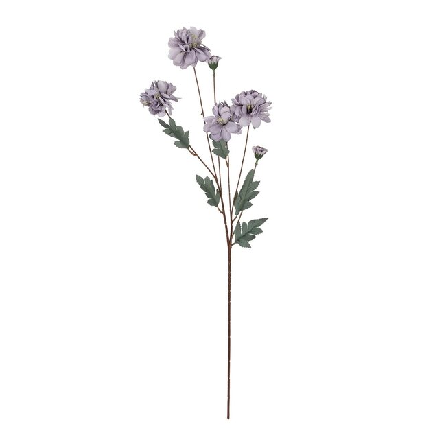 Artificial Garden PURPLE CHRYSANTHEMUM BRANCH 21303 Τεχνητό Διακοσμητικό Μωβ Κλαδί Χρυσάνθεμο Y83cm
