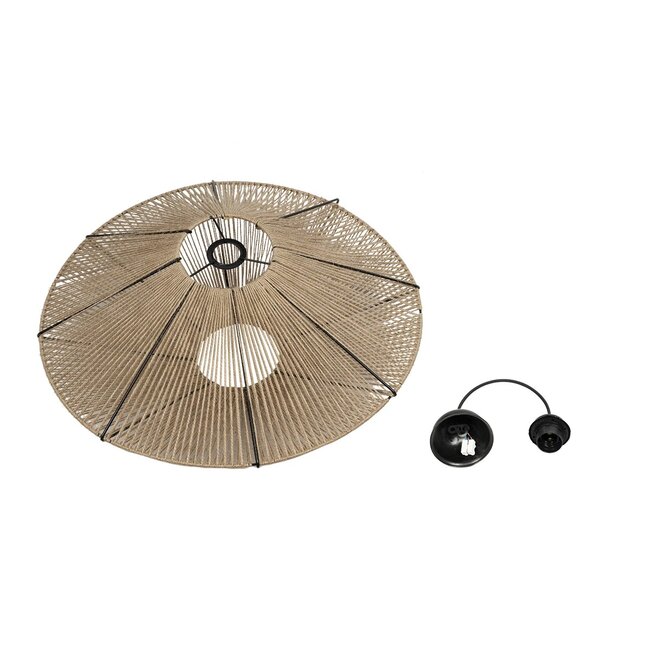 OVNI 205-0029 Boho Κρεμαστό Φωτιστικό Οροφής με Ντουί 1 x E27 AC 220-240V IP20 - Μπεζ - M60 x Π60 x Υ29cm - 11 OVNI 205-0029 Boho Κρεμαστό Φωτιστικό Οροφής με Ντουί 1 x E27 AC 220-240V IP20 - Μπεζ - M60 x Π60 x Υ29cm - 11