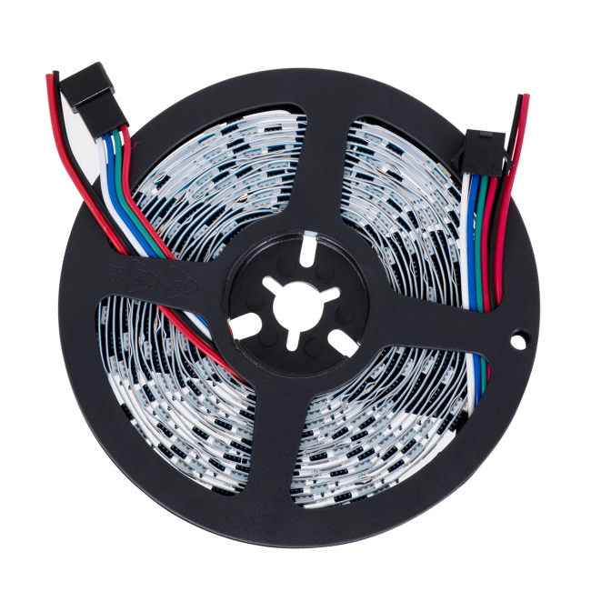 DIGIPRO 90598 Ψηφιακή Pixel Addressable Ταινία LED 9W/m 810lm/m 120° DC 12V IP20 30 x SMD5050 Chip/m 30 x Pixel/m Θερμό Λευκό 2700K Dimmable SPI/TTL Protocol IC TM1908 - Sanan SMD Chip - Μ500 x Π1 x Υ0.2cm - Ρολό 5 Μέτρων - 5 Χρόνια Εγγύηση - 4