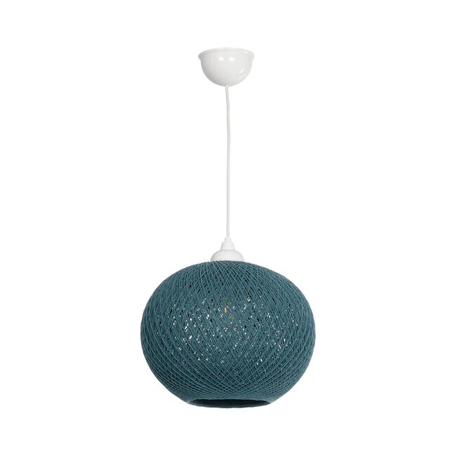 SOLEI 205-0011 Boho Κρεμαστό Φωτιστικό Οροφής με Ντουί 1 x E27 AC 220-240V IP20 - Τιρκουάζ - M30 x Π30 x Υ35cm - 4 SOLEI 205-0011 Boho Κρεμαστό Φωτιστικό Οροφής με Ντουί 1 x E27 AC 220-240V IP20 - Τιρκουάζ - M30 x Π30 x Υ35cm - 4