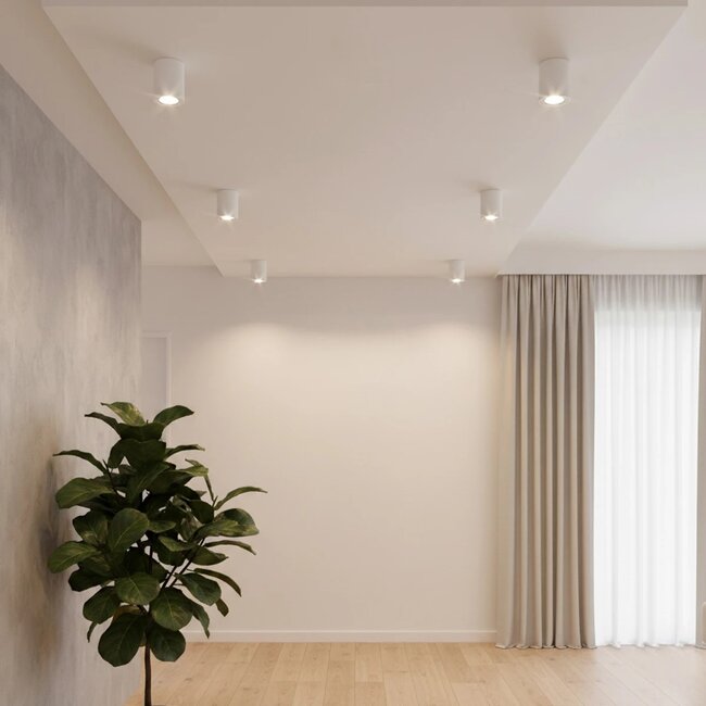 kelvo® AKIRA KLV-101-0025 Κινούμενο Φωτιστικό Downlight Σποτ για Λάμπα MR16 με Ντουί GU10 AC 220-240V IP20 - Λευκό Ματ - Μ8 x Π8 x Υ10cm kelvo® AKIRA KLV-101-0025 Κινούμενο Φωτιστικό Downlight Σποτ για Λάμπα MR16 με Ντουί GU10 AC 220-240V IP20 - Λευκό Ματ - Μ8 x Π8 x Υ10cm