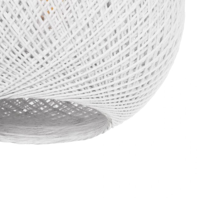 SOLEI 205-0009 Boho Κρεμαστό Φωτιστικό Οροφής με Ντουί 1 x E27 AC 220-240V IP20 - Λευκό - M20 x Π20 x Υ25cm - 9 SOLEI 205-0009 Boho Κρεμαστό Φωτιστικό Οροφής με Ντουί 1 x E27 AC 220-240V IP20 - Λευκό - M20 x Π20 x Υ25cm - 9