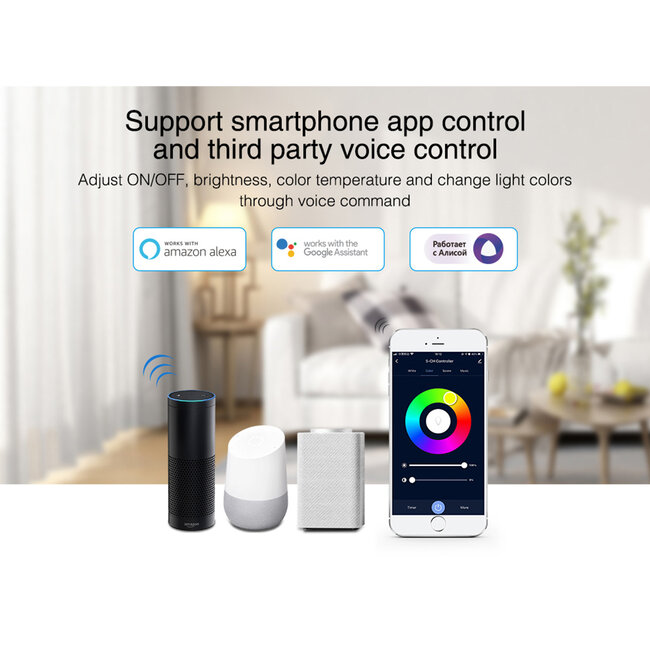 71442 WP5-P150V24 Mi-Light Ασύρματο RF 2.4Ghz Smart Controller LED Driver Wireless WiFi 1 Καναλιού 1 x 6.25A για RGB Προϊόντα LED Max 150W 6.25A - AC 100-240V σε DC 24V - Αδιάβροχο IP67 Μ22.5 x Π7.3 x Υ3.5cm - 5 Years Warranty - 12