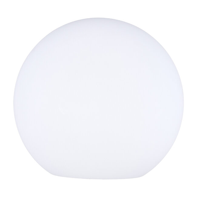 85825 Ακρυλικό Φωτιστικό Μπάλα Εξωτερικού Χώρου - Πισίνας LED Globe 10W Φ40 Επαναφορτιζόμενο Μπαταρίας με Καλώδιο USB - Φορτιστή και Ασύρματο Χειριστήριο IR Αδιάβροχο IP65 Πολύχρωμο RGBW