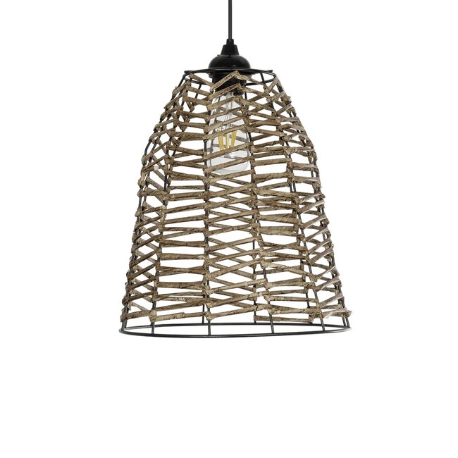 NETZ 205-0026 Boho Κρεμαστό Φωτιστικό Οροφής με Ντουί 1 x E27 AC 220-240V IP20 - Μπεζ - M30 x Π30 x Υ38cm - 5 NETZ 205-0026 Boho Κρεμαστό Φωτιστικό Οροφής με Ντουί 1 x E27 AC 220-240V IP20 - Μπεζ - M30 x Π30 x Υ38cm - 5