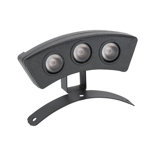 TREELIGHT-PLANTE 90514 Κυρτή Μπάρα Φωτισμού Wall Washer Ειδική για Φυτά - Δέντρα LED 3W 255lm 15° DC 24V Αδιάβροχο IP67 Μ11 x Π3 x Υ8.2cm Αρχιτεκτονικό Πορτοκαλί 2200K - Γκρι Ανθρακί - 3 Years Warranty