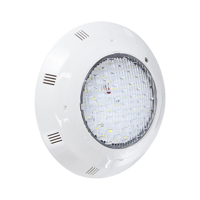 POOLETI 61538 PRO Φωτιστικό Πισίνας LED 25W 2125lm 120° AC/DC 12V Αδιάβροχο IP68 IK06 Tempered Glass Φ30 x Υ6.5cm Ψυχρό Λευκό 6000K - Bridgelux Chip - 2 Meter VDE Certified Cable - 3 Years Warranty