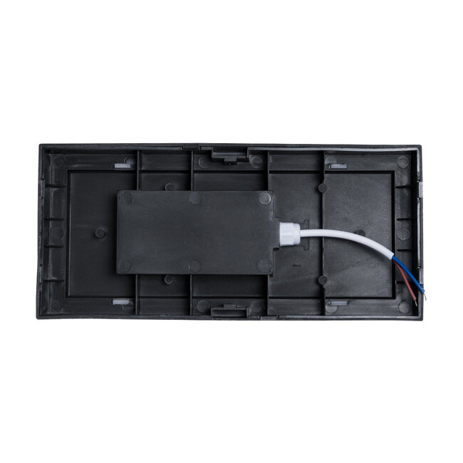 CITYSCAPE 60697 Μοντέρνο Φωτιστικό Τοίχου - Απλίκα LED 18W 1890lm 120° AC 220-240V Αδιάβροχο IP65 Φυσικό Λευκό 4500K - Bridgelux SMD Chip - Λευκό Ματ - Μ23.5 x Π11 x Υ10cm - 3 Χρόνια Εγγύηση - 6