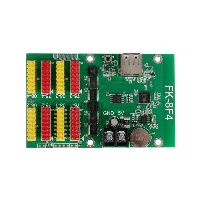 CARD-FK-8F4 90096 Κάρτα Εικόνας για Πολύχρωμες RGB LED Κυλιόμενες Ψηφιακές Επιγραφές/Οθόνες DC 5V IP20 - 4096x16/2048x32/1344x48/1024x64 Pixels - Μ9.5 x Π6.2 x Υ1.6cm - 2 Χρόνια Εγγύηση - 4 CARD-FK-8F4 90096 Κάρτα Εικόνας για Πολύχρωμες RGB LED Κυλιόμενες Ψηφιακές Επιγραφές/Οθόνες DC 5V IP20 - 4096x16/2048x32/1344x48/1024x64 Pixels - Μ9.5 x Π6.2 x Υ1.6cm - 2 Χρόνια Εγγύηση - 4