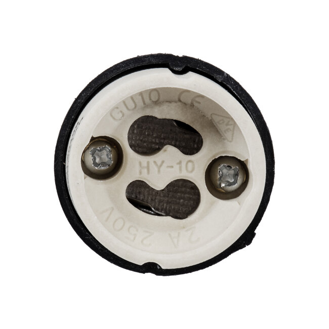 LAMPHOLDER 60499 Ντουί GU10 Πορσελάνης με 30cm VDE Καλώδιο & Anti-Fire Protection High Resistance Tube - ᐊVDEᐅ Certified - IP20 - Φ3.5 x Μ32cm - 5 Years Warranty - 5