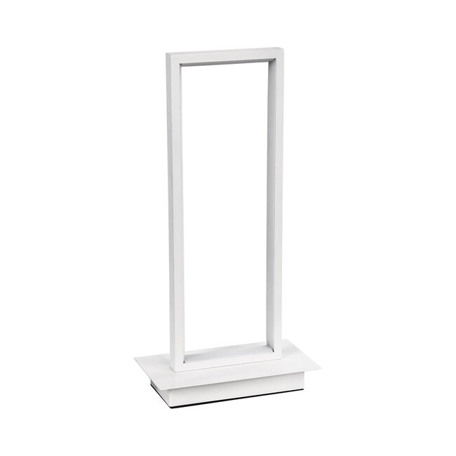 CORNELIE 60461 Επιτραπέζιο Φωτιστικό LED CCT 18W 1980lm 200° AC 220-240V - Εναλλαγή Φωτισμού μέσω Διακόπτη On/Off All In One Ψυχρό 6000k+Φυσικό 4500k+Θερμό 2700k Μ18 x Π10 x Υ36cm - Λευκό - 3 Χρόνια Εγγύηση - 10