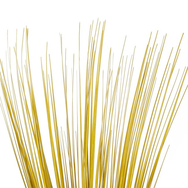 Artificial Garden YELLLOW GRASS BOUQUET 21162 Τεχνητό Διακοσμητικό Μπουκέτο Grass Κίτρινο Y90cm