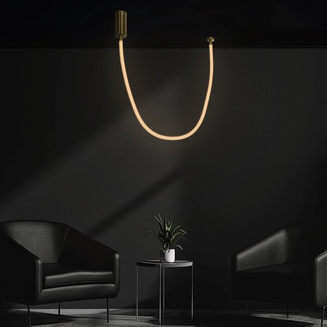 kelvo® GLOW KLV-101-0155 Κρεμαστό Φωτιστικό Οροφής LED 27W 2700lm 360° AC 220-240V IP20 Ρυθμιζόμενο Λευκό CCT με Χειριστήριο από 2700K έως 6000K Dimmable - Lumileds SMD Chip - Χρυσό Πλατίνα - Μ90 x Π9 x Υ95cm - 3 Χρόνια Εγγύηση kelvo® GLOW KLV-101-0155 Κρεμαστό Φωτιστικό Οροφής LED 27W 2700lm 360° AC 220-240V IP20 Ρυθμιζόμενο Λευκό CCT με Χειριστήριο από 2700K έως 6000K Dimmable - Lumileds SMD Chip - Χρυσό Πλατίνα - Μ90 x Π9 x Υ95cm - 3 Χρόνια Εγγύηση