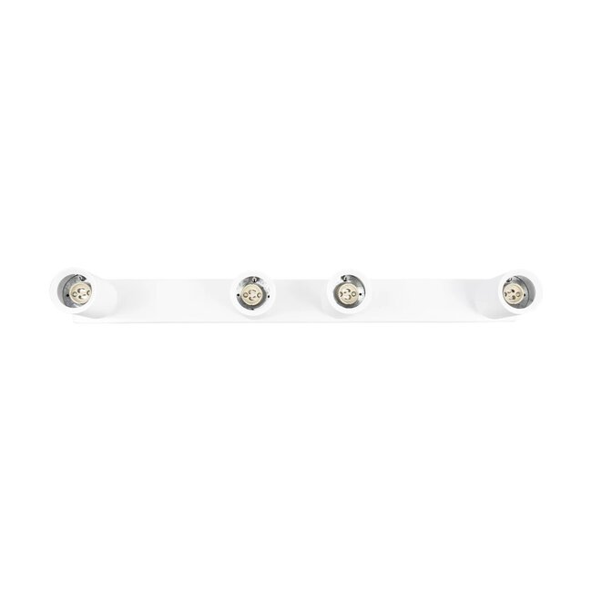 kelvo® SPOTA KLV-101-0141 Μοντέρνο Κινούμενο Φωτιστικό Σποτ Οροφής με Ντουί 4 x GU10 90° AC 220-240V IP20 - Λευκό Ματ - Μ64 x Π6 x Υ14cm - 6 kelvo® SPOTA KLV-101-0141 Μοντέρνο Κινούμενο Φωτιστικό Σποτ Οροφής με Ντουί 4 x GU10 90° AC 220-240V IP20 - Λευκό Ματ - Μ64 x Π6 x Υ14cm - 6