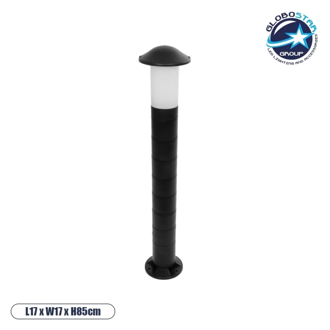 GARDENIO 203-0247 Μοντέρνο Επιδαπέδιο Φωτιστικό Κολωνάκι Κήπου Μονόφωτο 1 x E27 IP44 Μαύρο Πλαστικό - Μ17 x Π17 x Υ85cm GARDENIO 203-0247 Μοντέρνο Επιδαπέδιο Φωτιστικό Κολωνάκι Κήπου Μονόφωτο 1 x E27 IP44 Μαύρο Πλαστικό - Μ17 x Π17 x Υ85cm