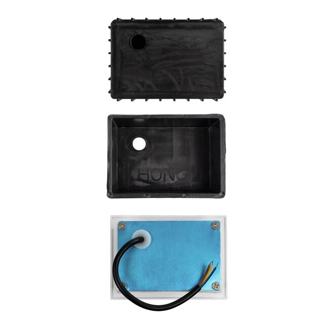 kelvo® STEPART KLV-101-0085 Μοντέρνο Χωνευτό Φωτιστικό Σκαλοπατιού - Διαδρόμου LED 6W 750lm 45° AC 220-240V Αδιάβροχο IP65 Θερμό Λευκό 2700K - Lumileds SMD Chip & TÜV SÜD Driver - Λευκό Ματ - Μ11.5 x Π5.3 x Υ8.3cm / Q10.63 x 7.61cm - 5 Χρόνια Εγγύηση - 7