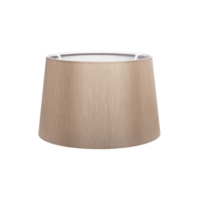 COVER 203-0267 Μοντέρνο Φωτιστικό Καπέλο Καφέ Ύφασμα - Μ38 x Π38 x Υ30cm
