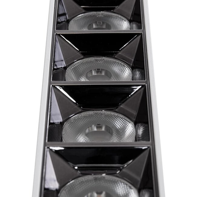 kelvo® LUMINAR KLV-101-0334 Φωτιστικό Downlight Σποτ LED 20W 2800lm 36° AC 220-240V IP20 Φυσικό Λευκό 4500K - Osram SMD Chip & TÜV SÜD Driver - Λευκό Ματ - Μ19.5 x Π4.2 x Υ6.6cm - 5 Χρόνια Εγγύηση - 8