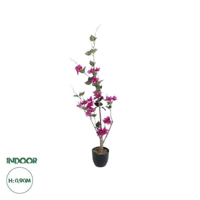 Artificial Garden BOUGAUVILLEA 20673 Τεχνητό Διακοσμητικό Φυτό με Ανθη Μπουκανβίλιας Φουξ Υ90cm