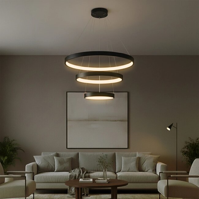 kelvo® NEMESIS KLV-101-0217 Κρεμαστό Φωτιστικό Οροφής LED 100W 10000lm 180° AC 220-240V IP20 Ρυθμιζόμενο Λευκό CCT με Χειριστήριο από 2700K έως 6000K Dimmable - Lumileds SMD Chip - Μαύρο Ματ - Μ60 x Π60 x Υ60cm - 3 Χρόνια Εγγύηση kelvo® NEMESIS KLV-101-0217 Κρεμαστό Φωτιστικό Οροφής LED 100W 10000lm 180° AC 220-240V IP20 Ρυθμιζόμενο Λευκό CCT με Χειριστήριο από 2700K έως 6000K Dimmable - Lumileds SMD Chip - Μαύρο Ματ - Μ60 x Π60 x Υ60cm - 3 Χρόνια Εγγύηση
