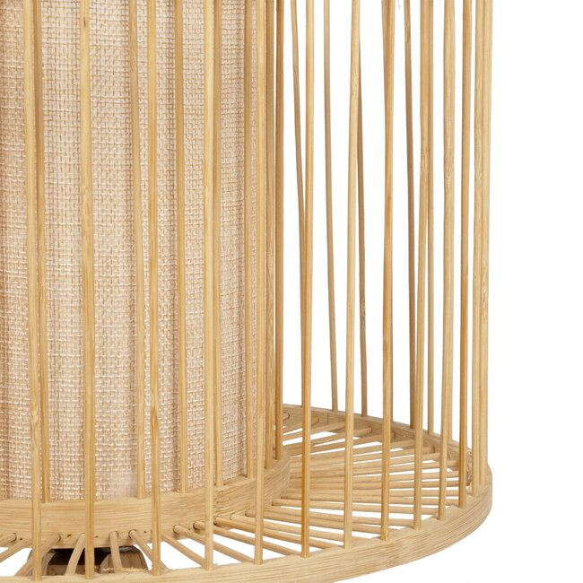 TULUM 01993 Boho Επιτραπέζιο Φωτιστικό Πορτατίφ με Ντουί 1 x E27 AC 220-240V IP20 - Μπεζ - Μ30 x Π30 x Υ40cm - 7