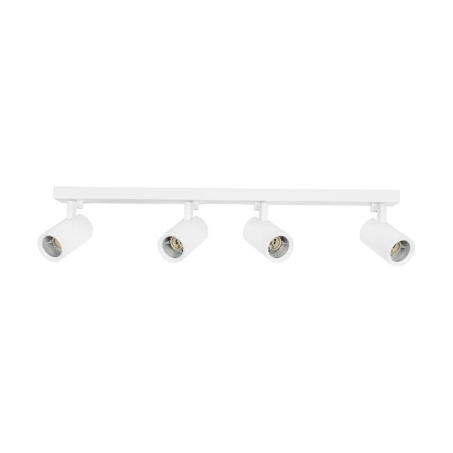 kelvo® SPOTA KLV-101-0141 Μοντέρνο Κινούμενο Φωτιστικό Σποτ Οροφής με Ντουί 4 x GU10 90° AC 220-240V IP20 - Λευκό Ματ - Μ64 x Π6 x Υ14cm - 4 kelvo® SPOTA KLV-101-0141 Μοντέρνο Κινούμενο Φωτιστικό Σποτ Οροφής με Ντουί 4 x GU10 90° AC 220-240V IP20 - Λευκό Ματ - Μ64 x Π6 x Υ14cm - 4