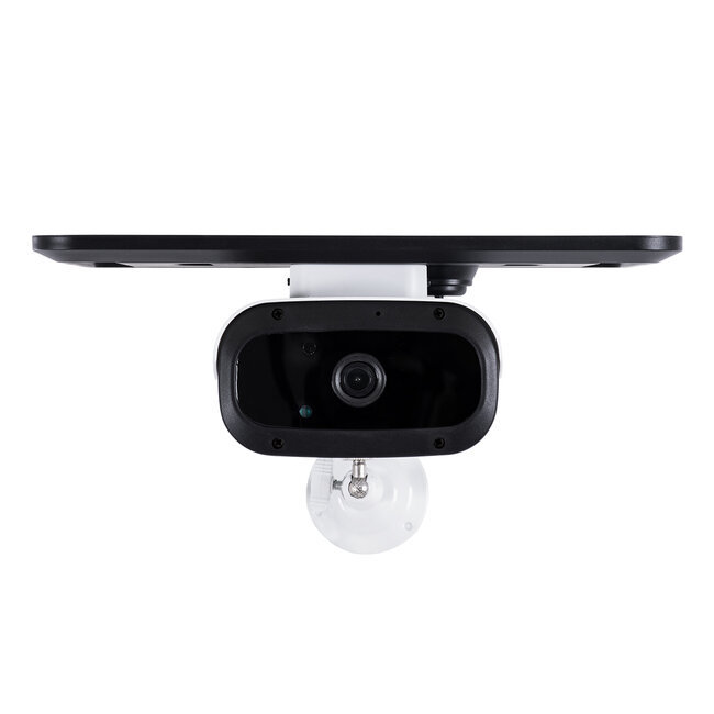 86047 Αυτόνομη Ηλιακή Camera 1080P 2MP WiFi 150° Μπαταρία 3200mAh Φωτοβολταϊκό Πάνελ Αισθητήρα Ημέρας-Νύχτας & Ρύθμιση Χρόνου Διπλή Κατέυθυνση Ομιλίας Αδιάβροχη IP66 Ψυχρό Λευκό 6000K - Λευκό - 6
